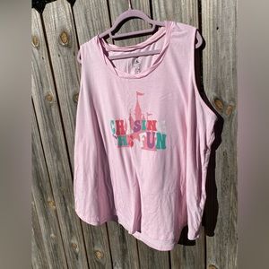 Disney Parks “Chasing the Fun” tank